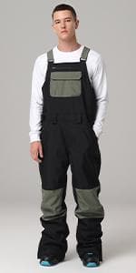 【当日発送】スノボ ウェア ビブパンツ メンズ レディース　 02 XS男女兼用