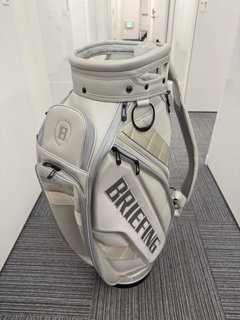 BRIEFING キャディバッグ CR3 シルバー