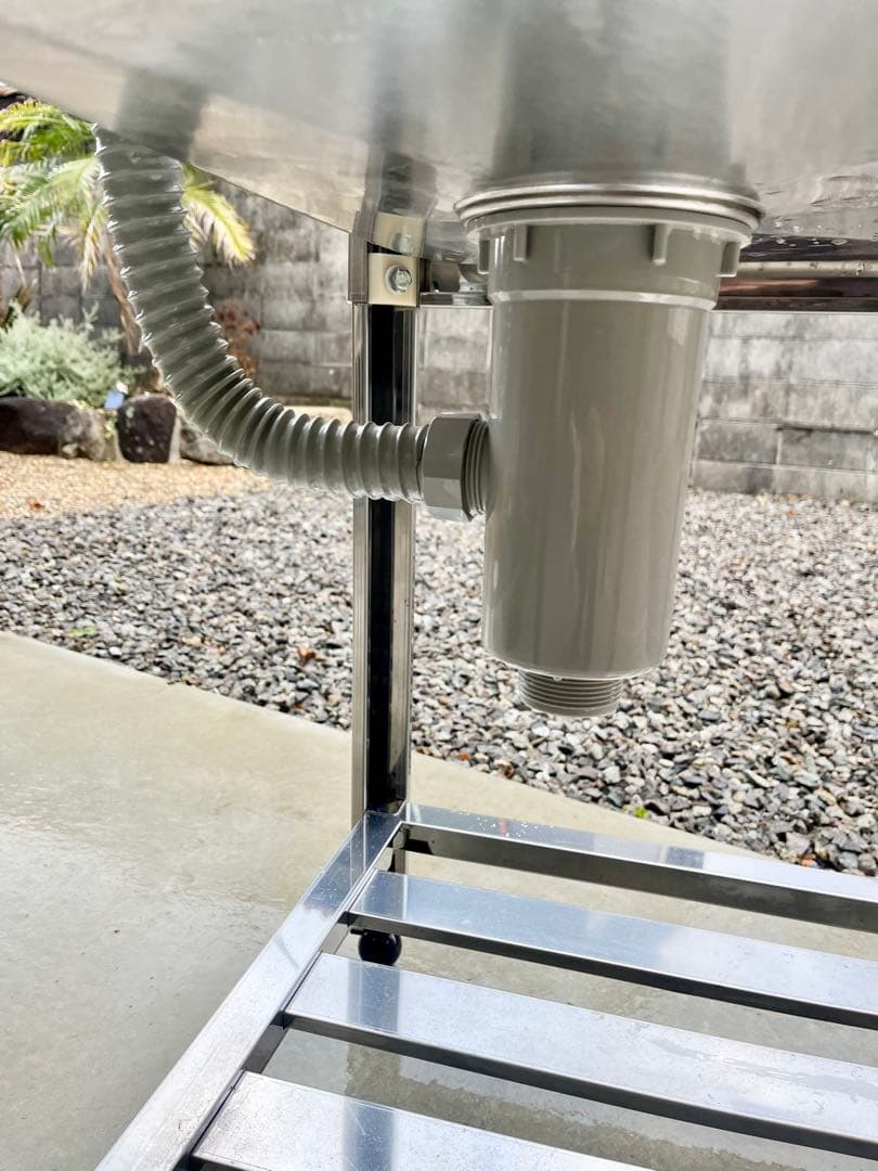 ステンレス1槽シンク 流し台 業務用　600×600×800