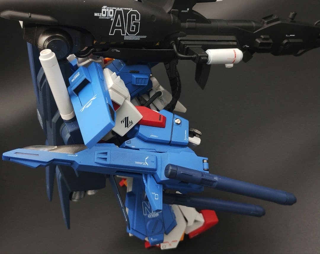 全塗装 MG フルアーマーZZガンダム 完成品【機動戦士ガンダムZZ】