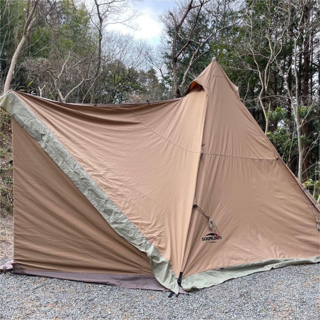 幕のみ Soomloom HAPI 4P サーカスTCDX サンドカラー 類似品