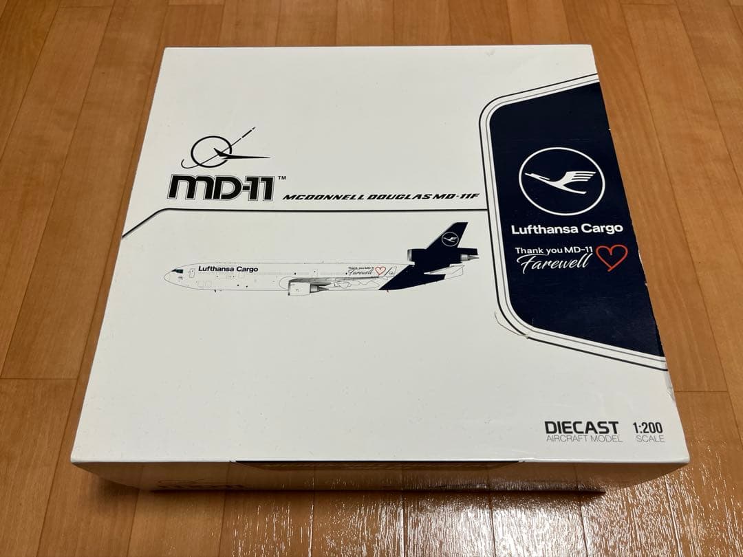 Aki Jcwings ルフトハンザカーゴ MD-11F 1/200