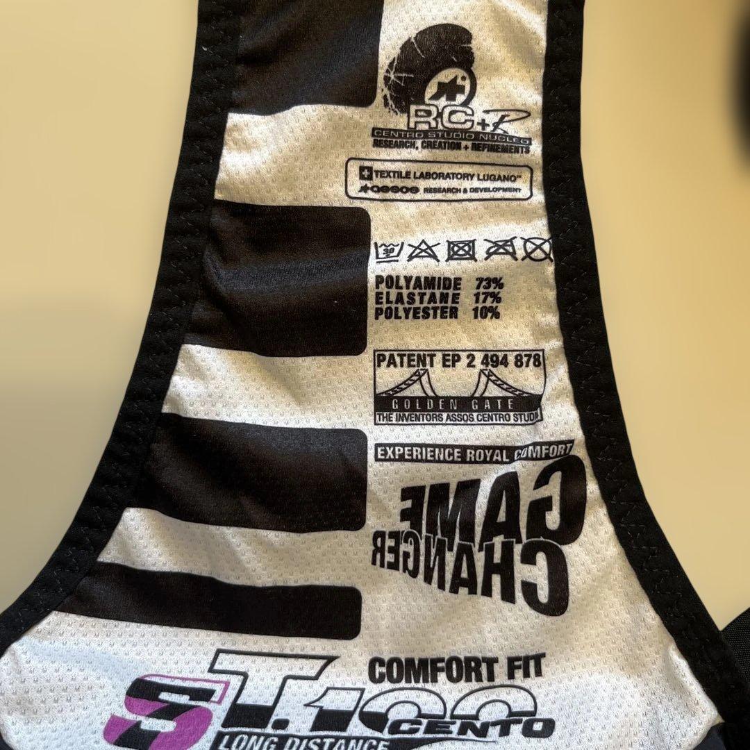 【極美品】ASSOS T.Cento_s7 ビブショーツ XL