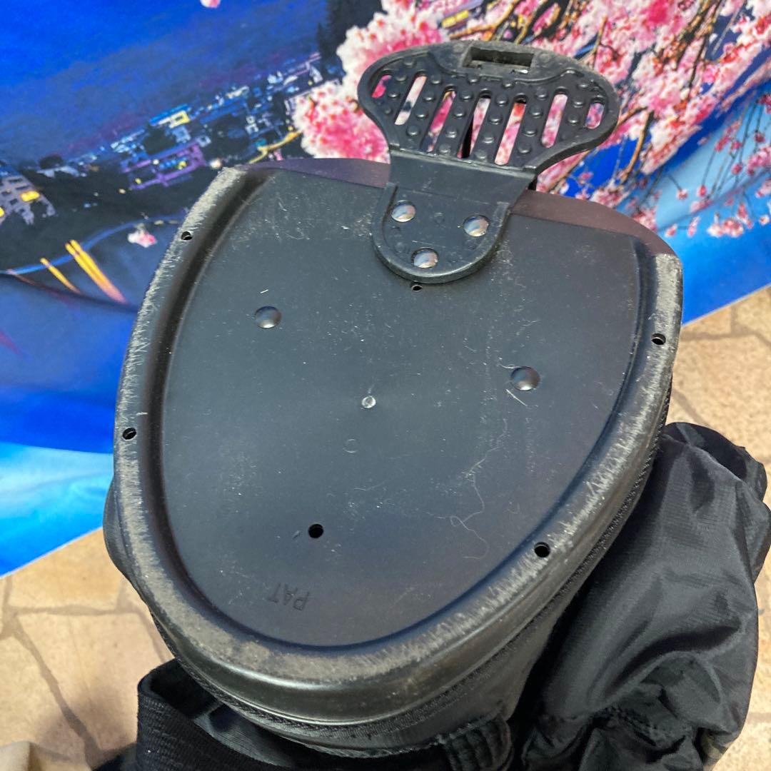 寶BU-1105 美品 ニューエラ スタンド式 キャディバッグ ブラック迷彩