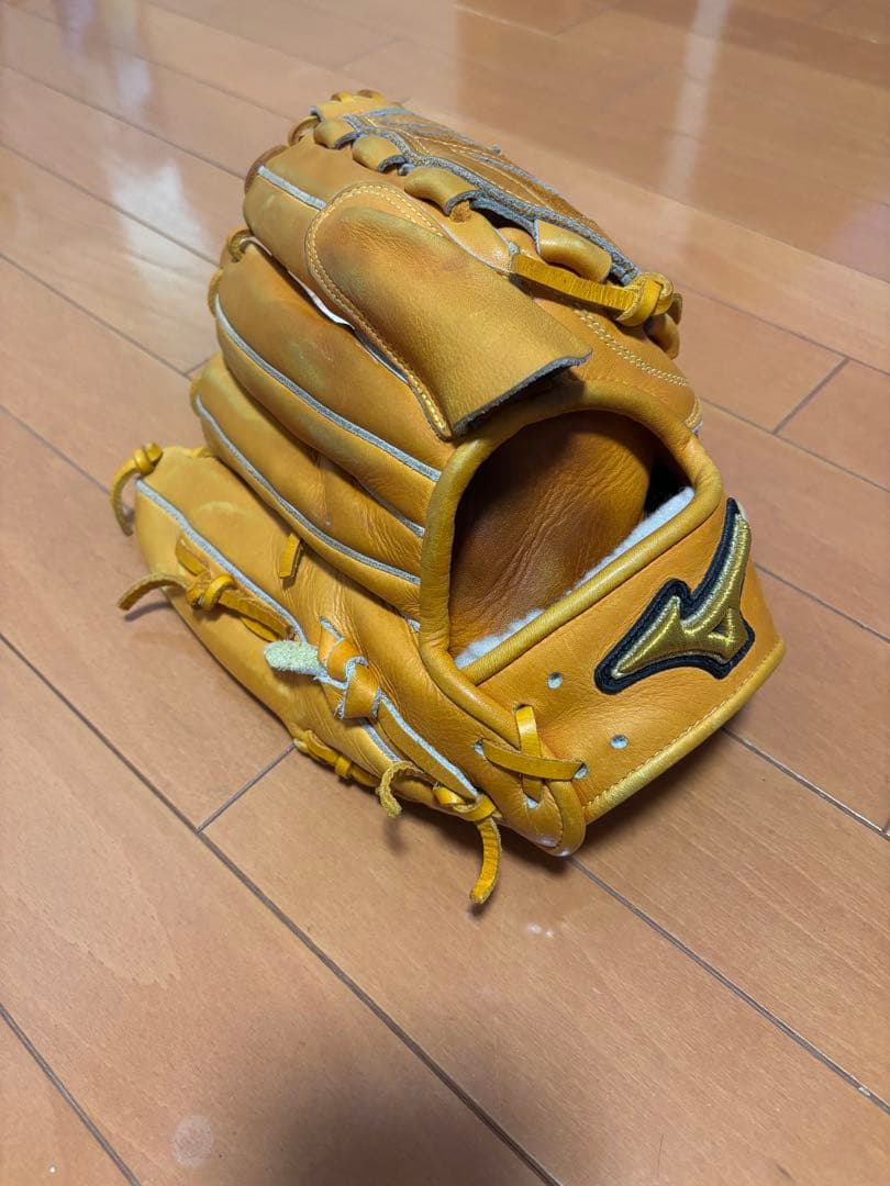 Mizuno Pro 軟式グローブ オレンジ ミズノプロ