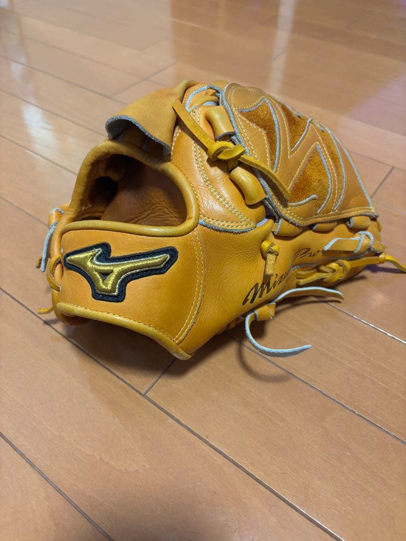 Mizuno Pro 軟式グローブ オレンジ ミズノプロ