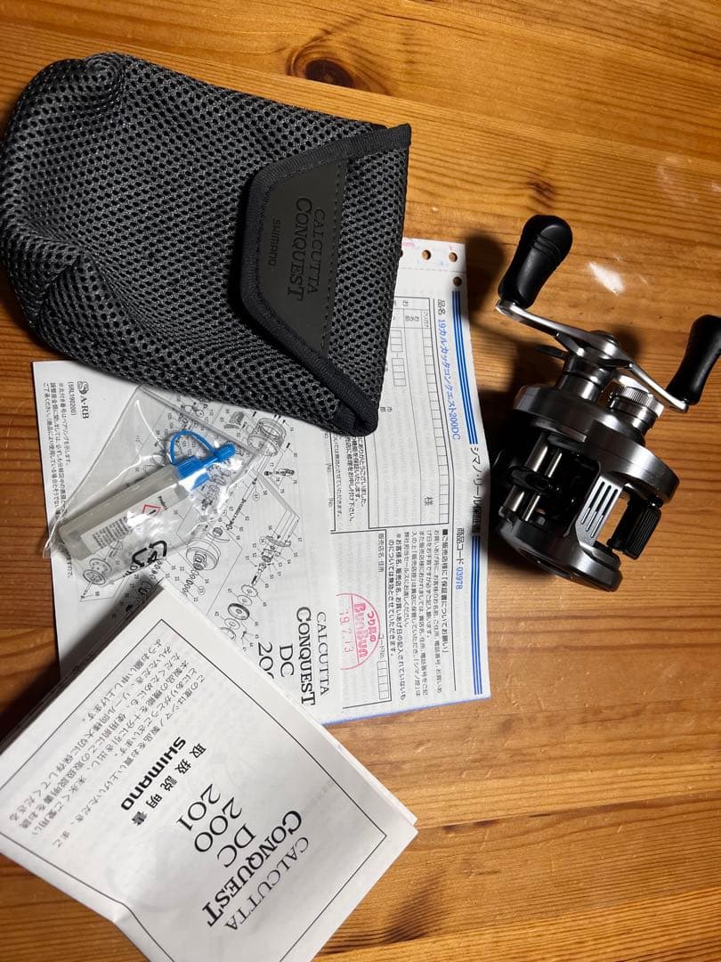 SHIMANO カルカッタコンクエストDC200 リール 本体