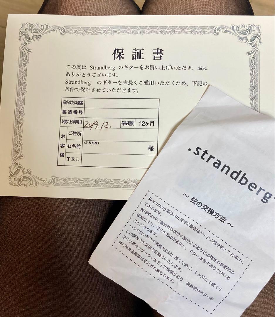 ギター [Yoshi_cho] Strandberg Borden RAS6