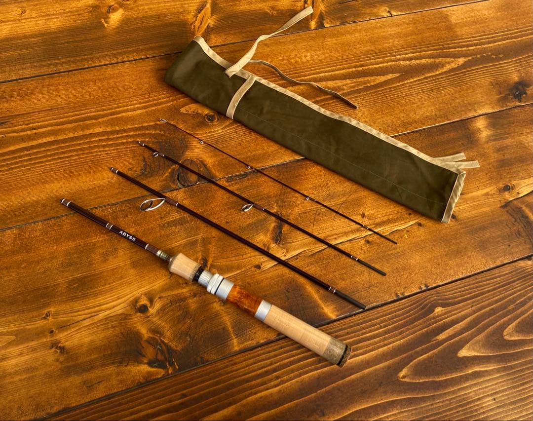 トラウトロッド　ABYSS 494L 4ft9inch ハンドメイド　渓流釣り