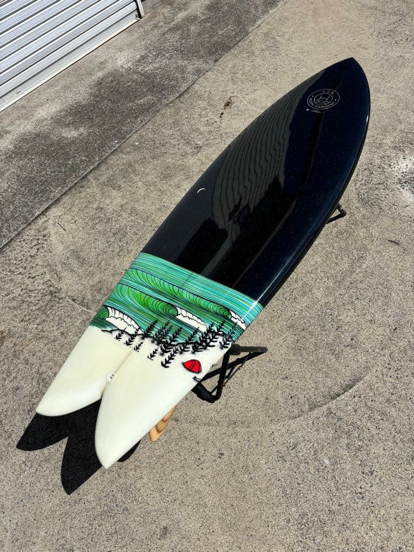 サーフボード 新品未使用 展示品 フィッシュ FISH レトロ オルタナ