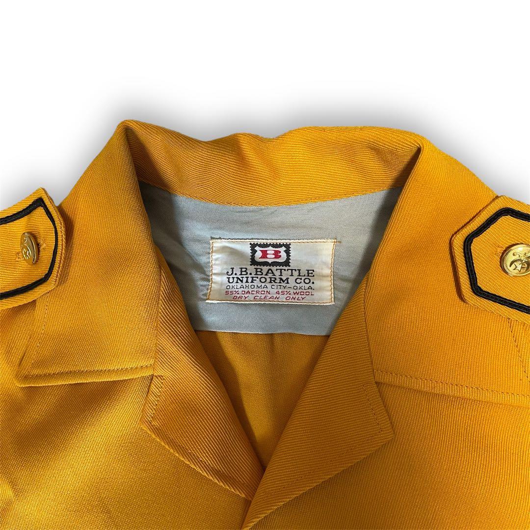 50s バトルユニフォーム シャツ 古着 ビンテージ usa製 短丈