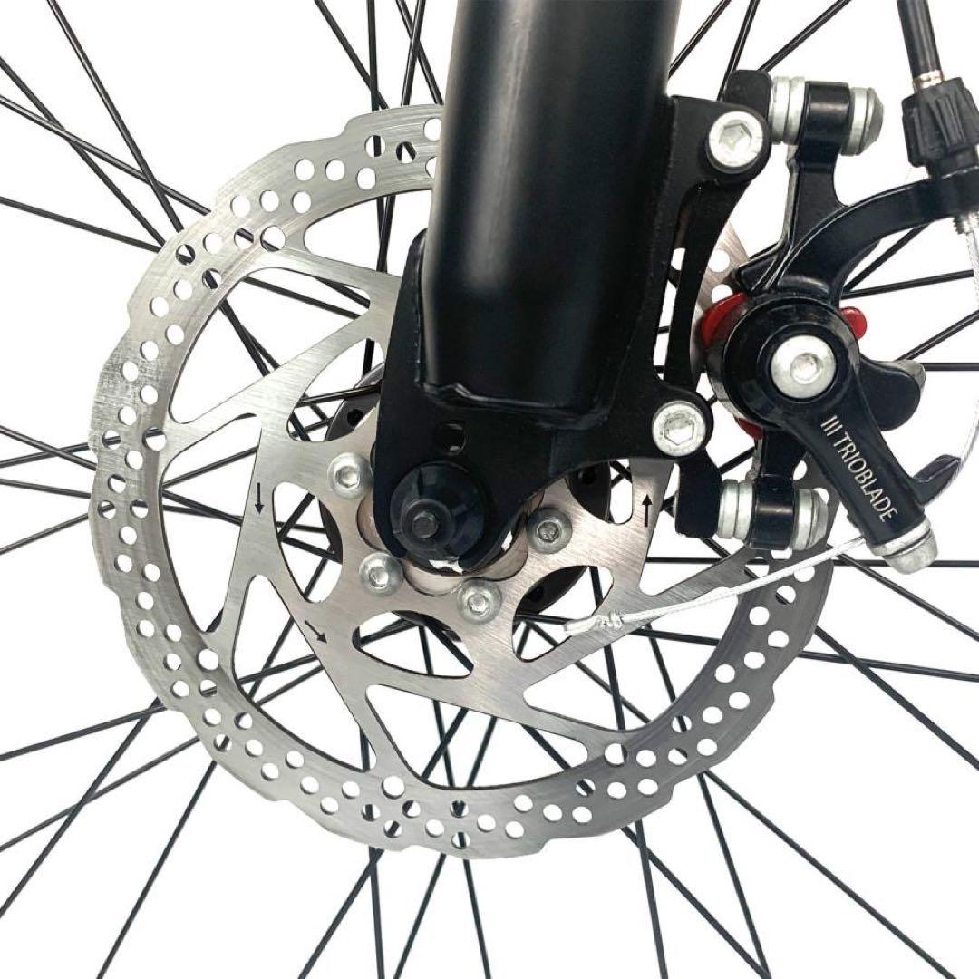 マウンテンバイク 26インチ タイヤ 軽量 自転車 アウトドア バイク　ブラック