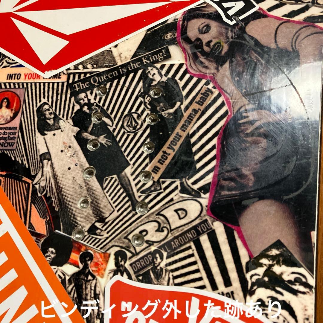 25 非売品　ボルコム volcomスノーボード　板　ボード　ホワイトベース