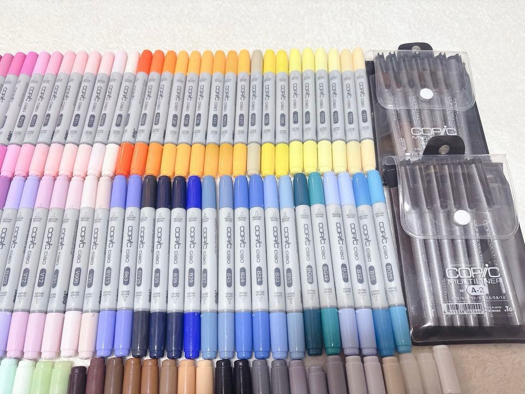 コピック チャオ 143本セット マルチライナー2セット