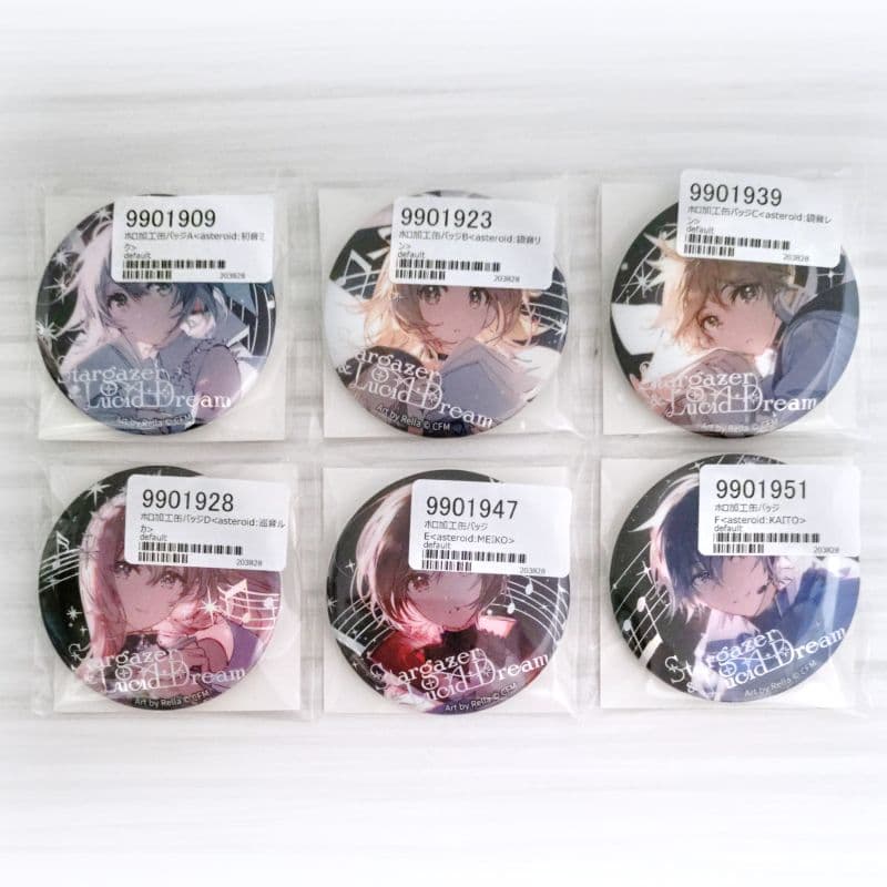 初音ミク Rella 個展 缶バッジ全種 フルコンプ セット