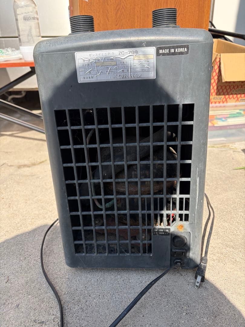 水槽用クーラー ZC-700 ジャンク