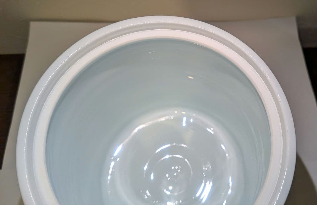 『長野恵之輔』隈取文　水指　有田焼　歌舞伎　守静坊窯　茶道具　共箱くまどり