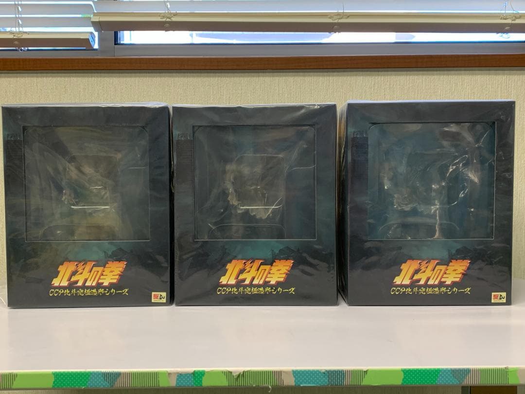 CCP 北斗の拳 ①アミバ ②トキ 剛の拳仕様 劇中版　③トキ 劇中版