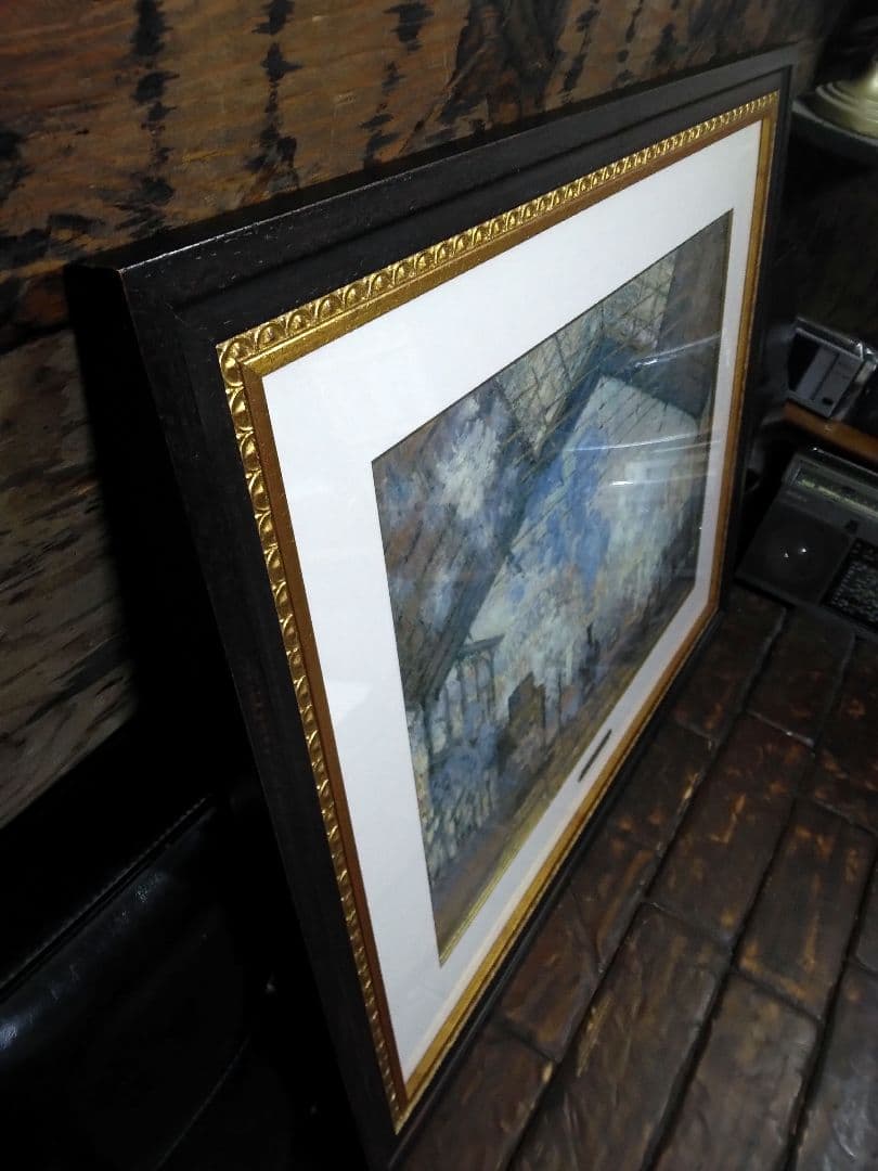 クロード・モネ　サン・ラザール駅　絵画 正規品　印象派 ミレー　ルノワール ドガ