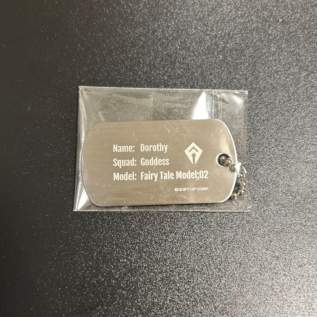 勝利の女神NIKKE HUB コラボ ドッグタグ ドロシー