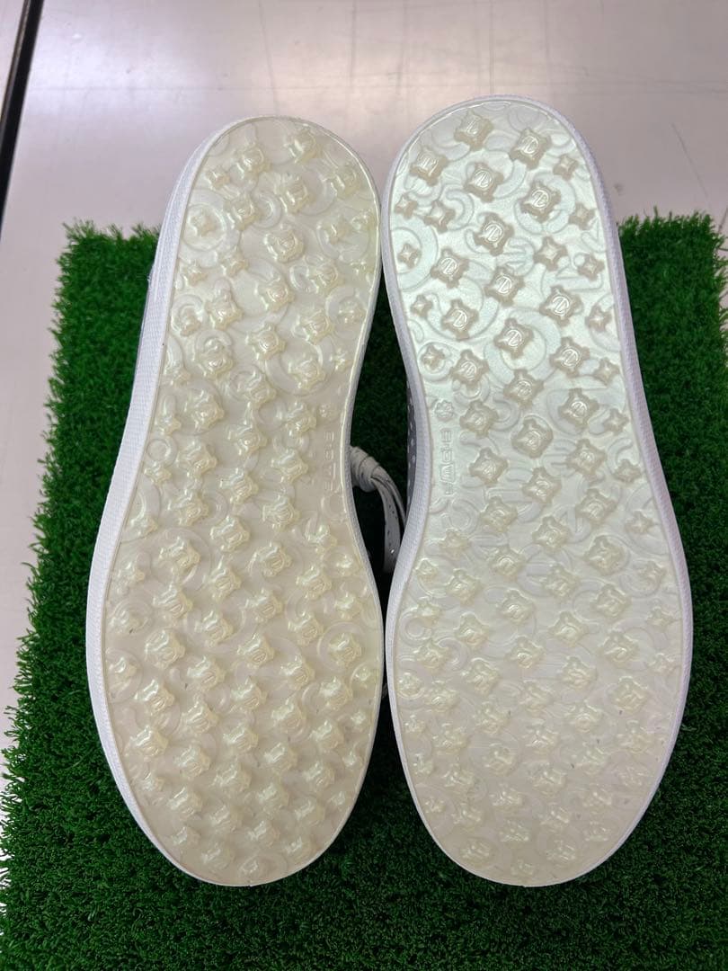 ゴルフシューズECCOCASUALHYBRIDシルバーレディース23㎝