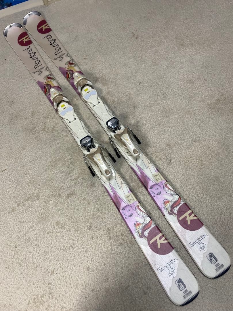 ROSSIGNOL Temptation light スキー板 156cm中古