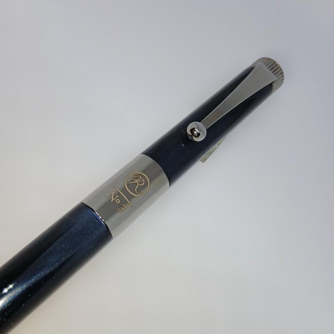 ROMEO No.3　イタリアンブルー細軸R244 ボールペン 専用ケース付き
