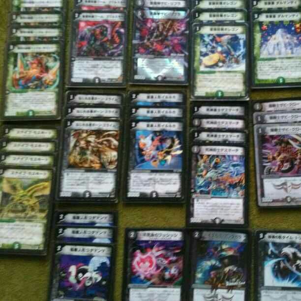 デュエマ　ゼロフェニデッキ、闇緑速攻デッキ