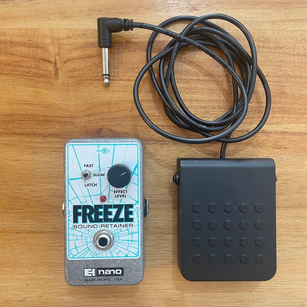 Electro-Harmonix Freeze switch mod エレハモ