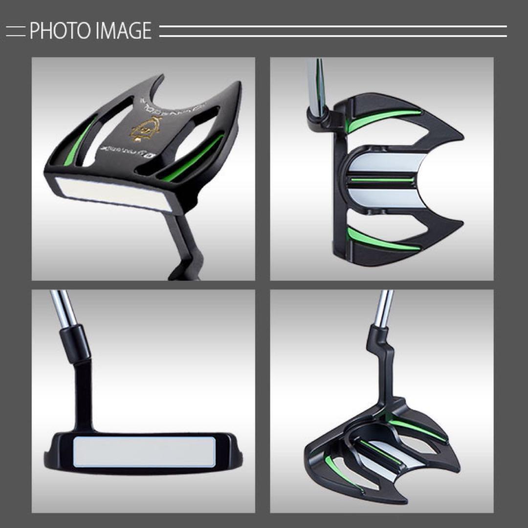 【左 新登場】極太グリップと大型ヘッドの安定感抜群のダイナミクスパター レフティ