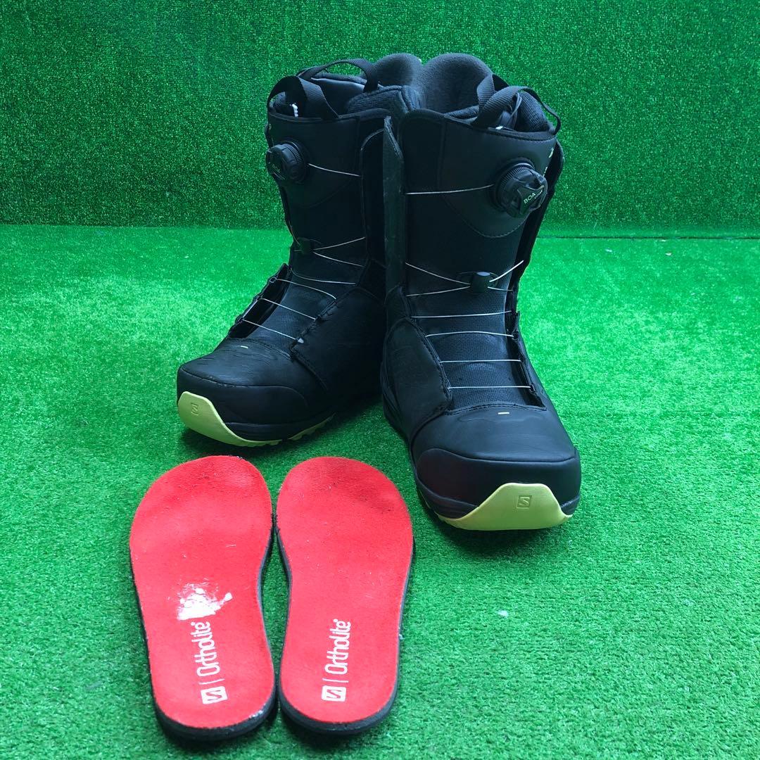 寶SNB-2227 サロモン スノーボードブーツ 27.5cm BOA やや難有
