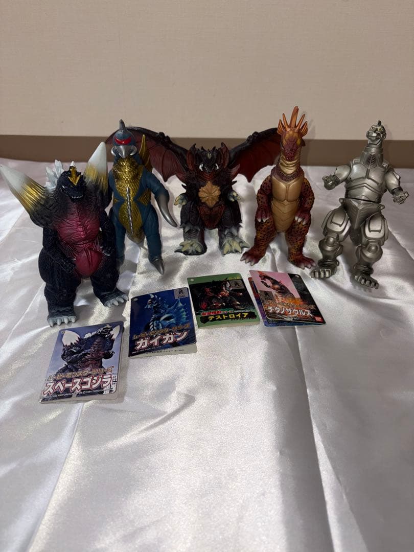 ゴジラ モンスターズ ソフビ 5体セット タグあり