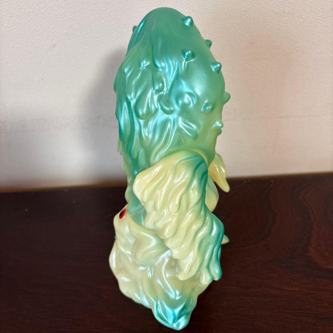 M1号 蓄光グリーンモンス　スタンダードサイズ ウルトラQ ソフビ