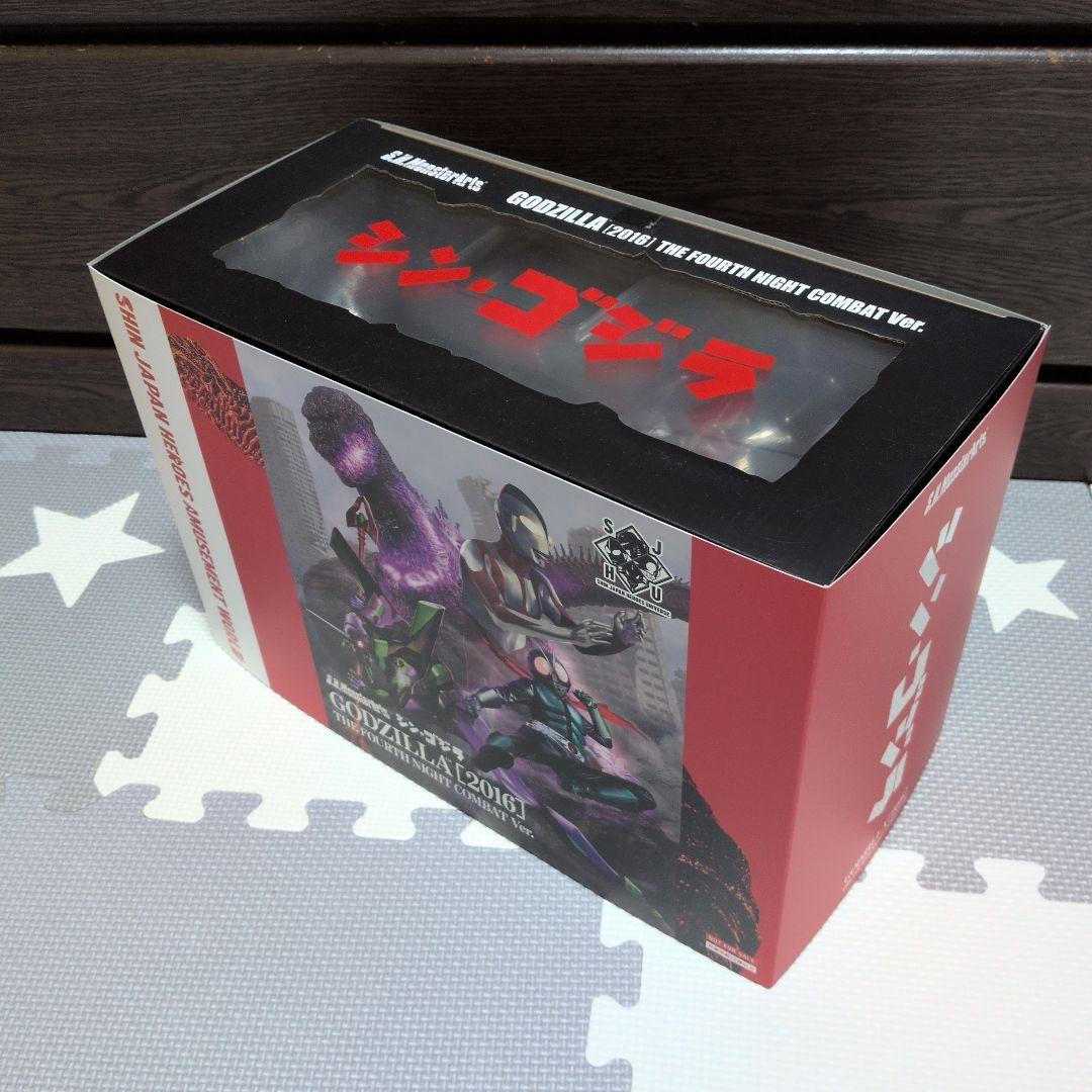 【新品未開封品】S.H.Mシン・ゴジラ (2016) 第4形態夜間戦闘 Ver.