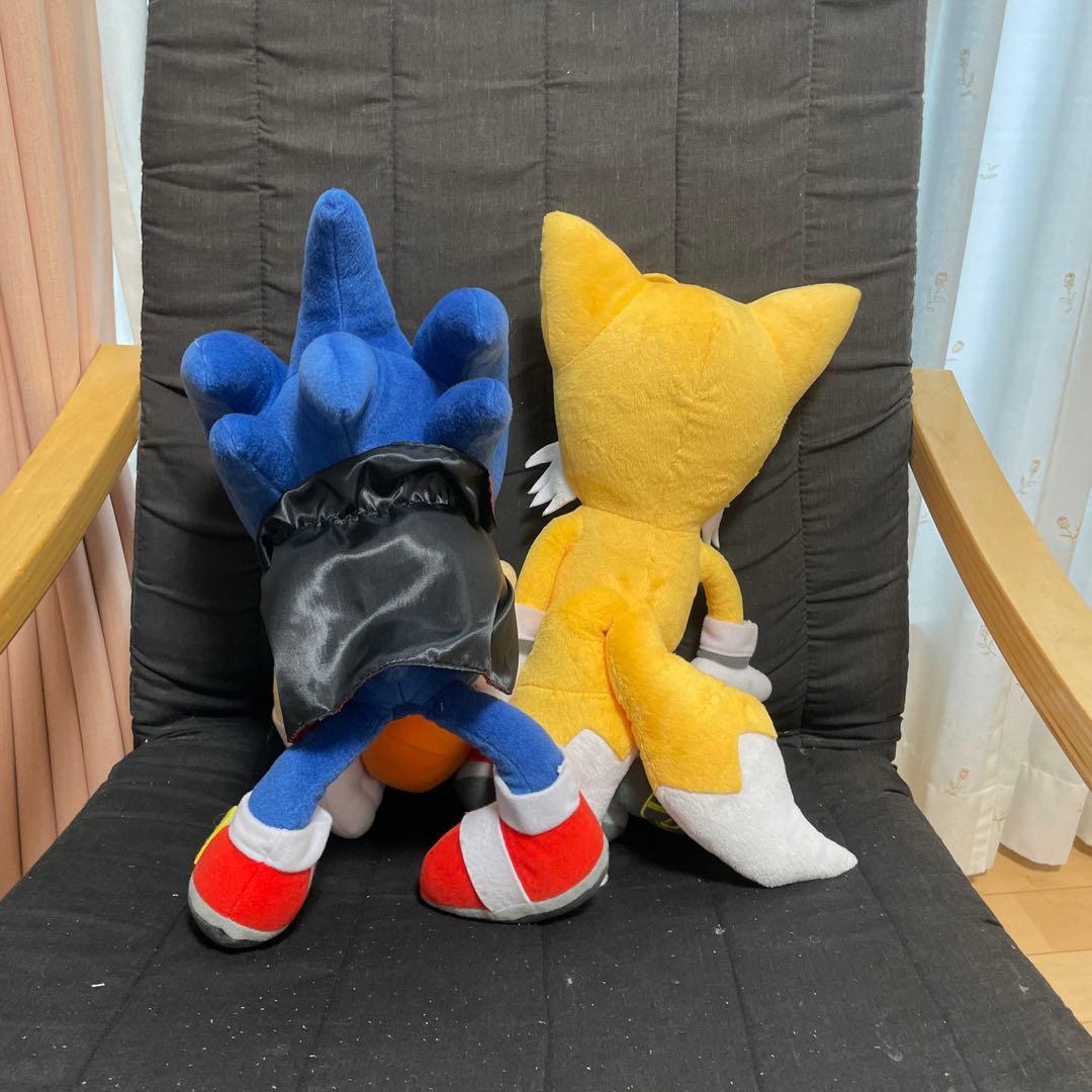 【非売品】お台場 SONIC CITY 景品 ソニック＆テイルスぬいぐるみセット