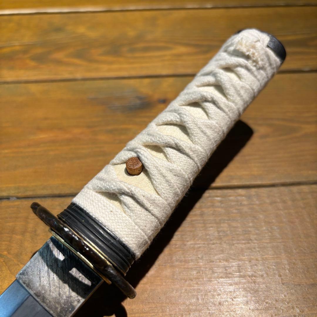 日本刀残欠クラフトナイフNo.79 播磨大掾藤原重高 切先