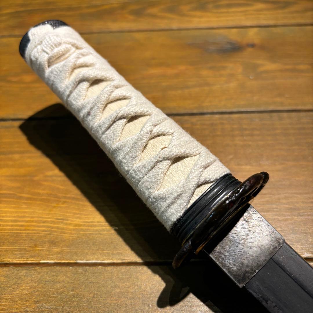 日本刀残欠クラフトナイフNo.79 播磨大掾藤原重高 切先