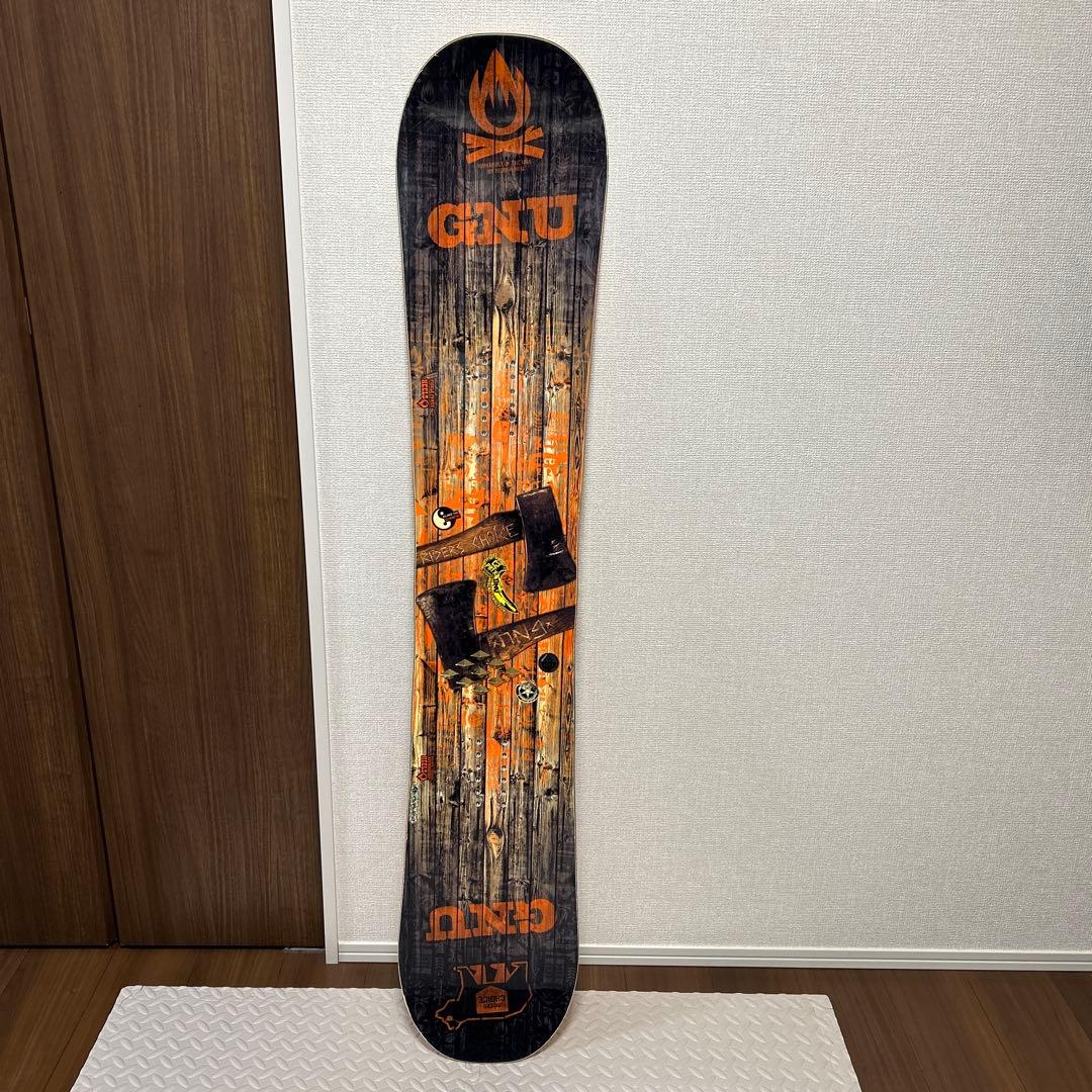 値下げ⭐︎GNU スノーボード 151.5cm