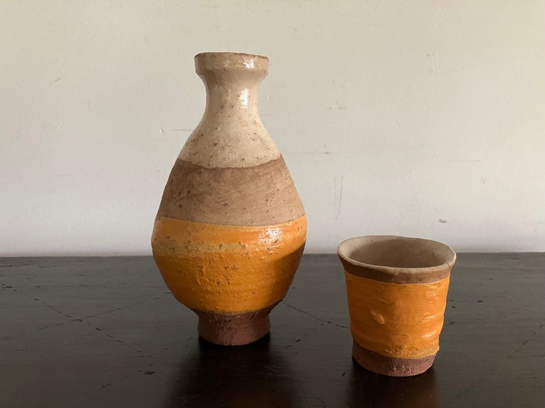 キムホノ作　徳利と猪口セット