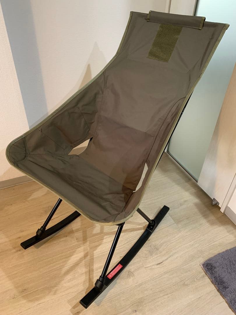 Helinox サンセットチェア A&F限定カーキ ロッキングフットセット