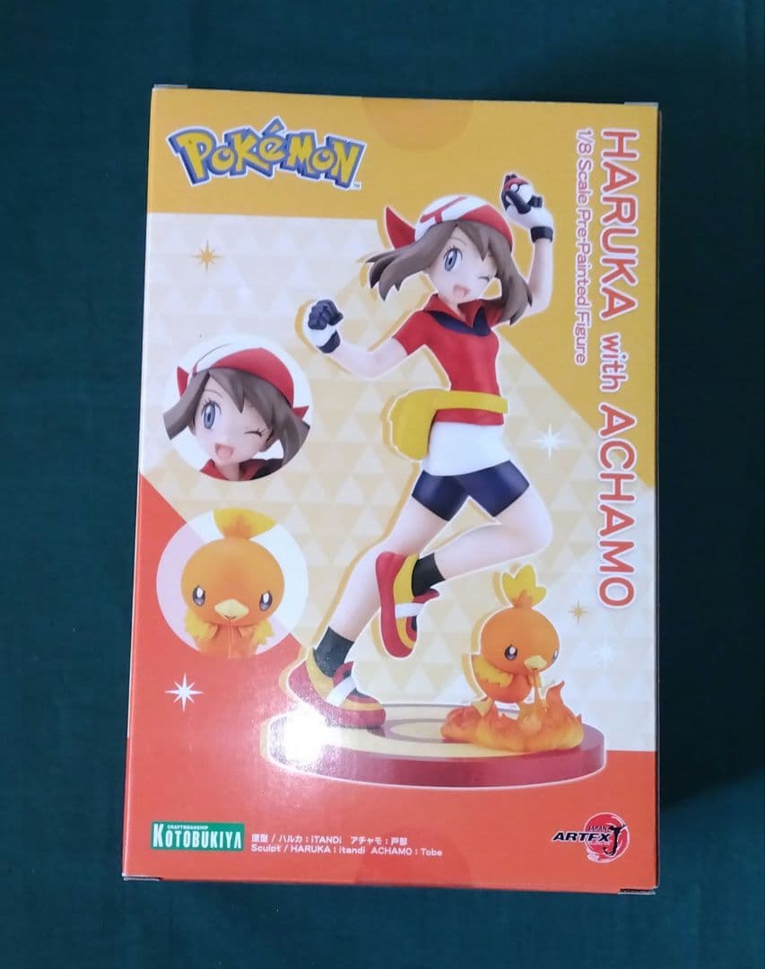 1/8 コトブキヤ ハルカ with アチャモ フィギュア ポケットモンスター