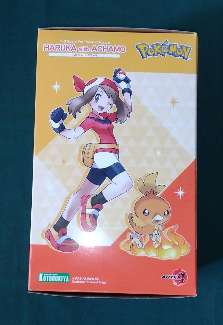 1/8 コトブキヤ ハルカ with アチャモ フィギュア ポケットモンスター