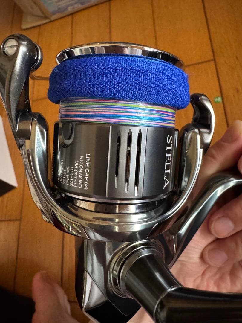 シマノ　22ステラC5000XG 夢屋リールスタンド付き