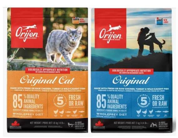 オリジンオリジナルキャット1.8kg＋ドッグ2kgセット