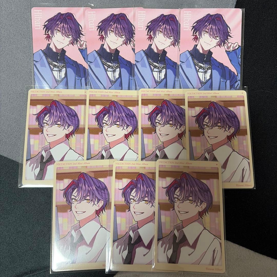 にじさんじ VOLTACTION 2ndアルバム フォトカード 渡会雲雀