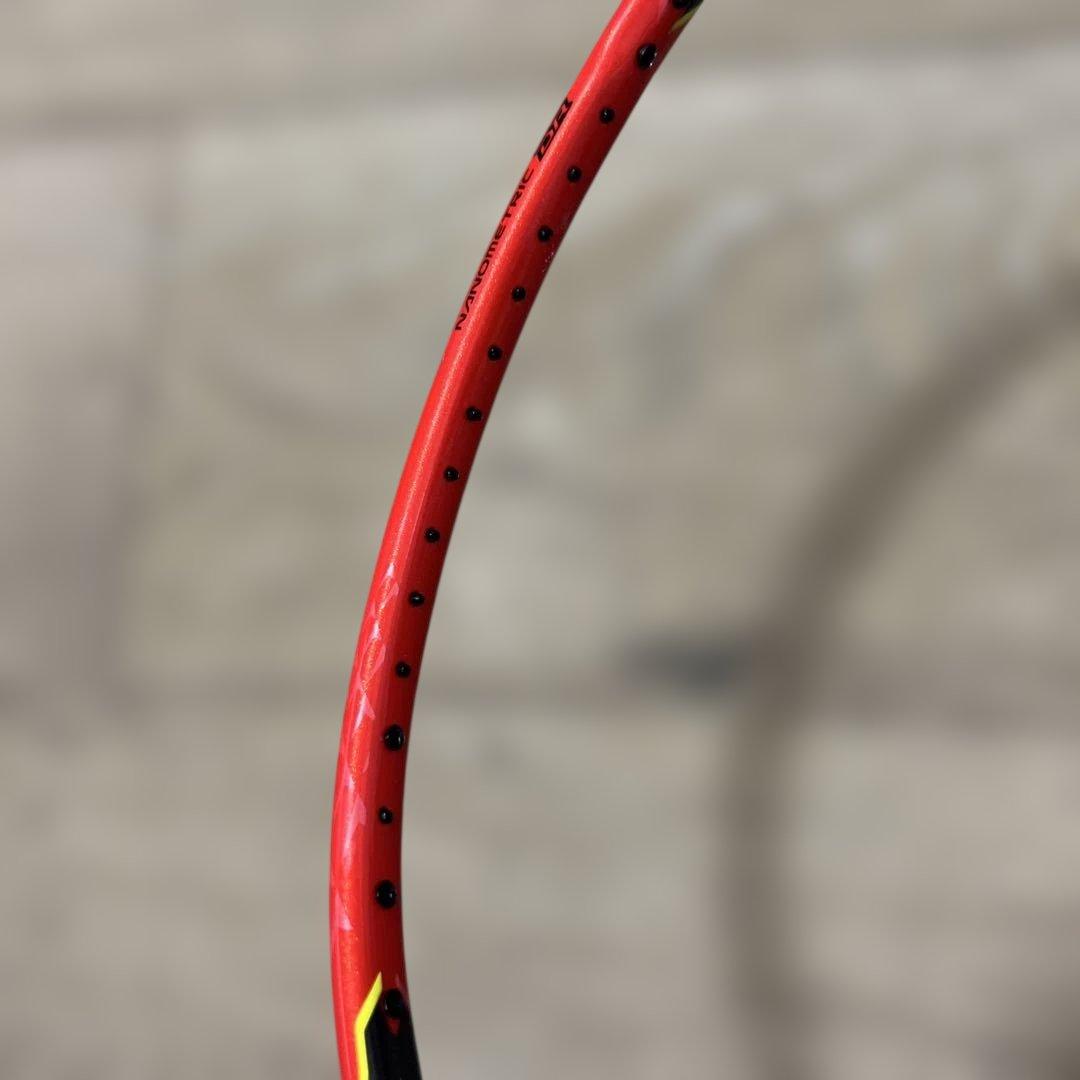 YONEXバドミントンラケットボルトリックリンダンフォース4U2本セットケース無