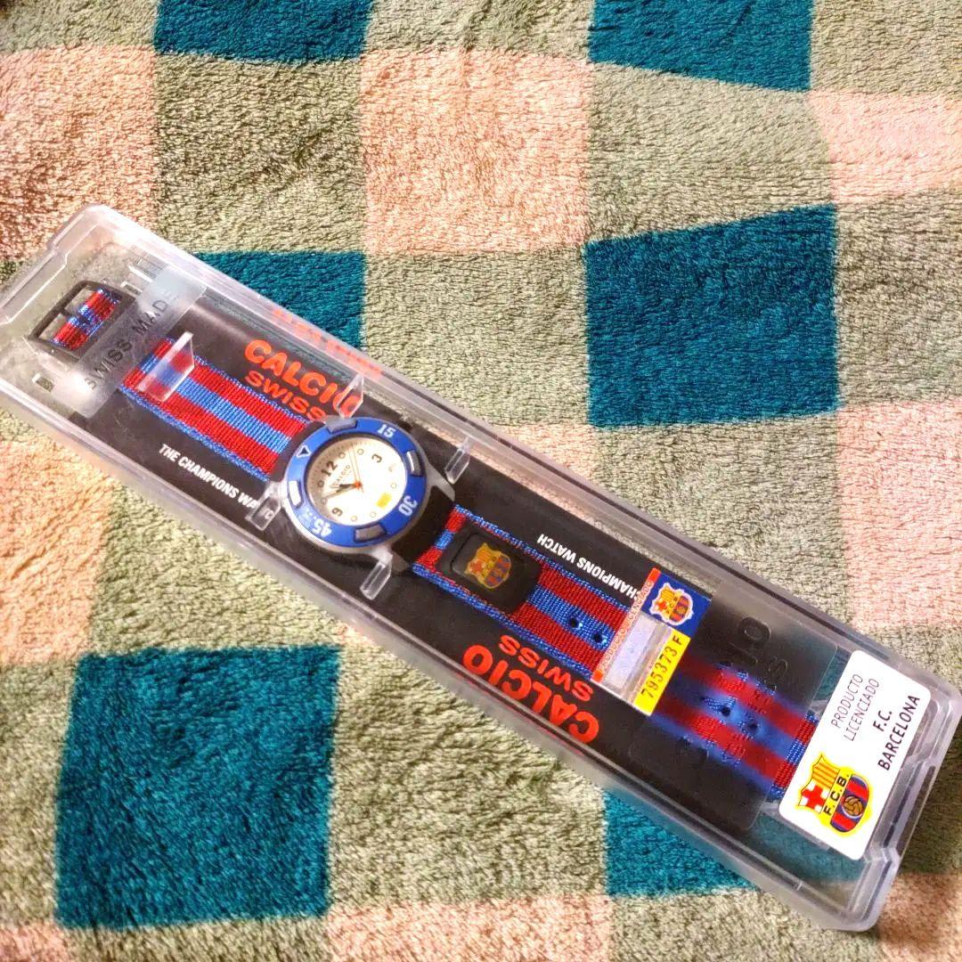 【CALCIO SWIS】FC BARCELONA 腕時計 バルセロナ