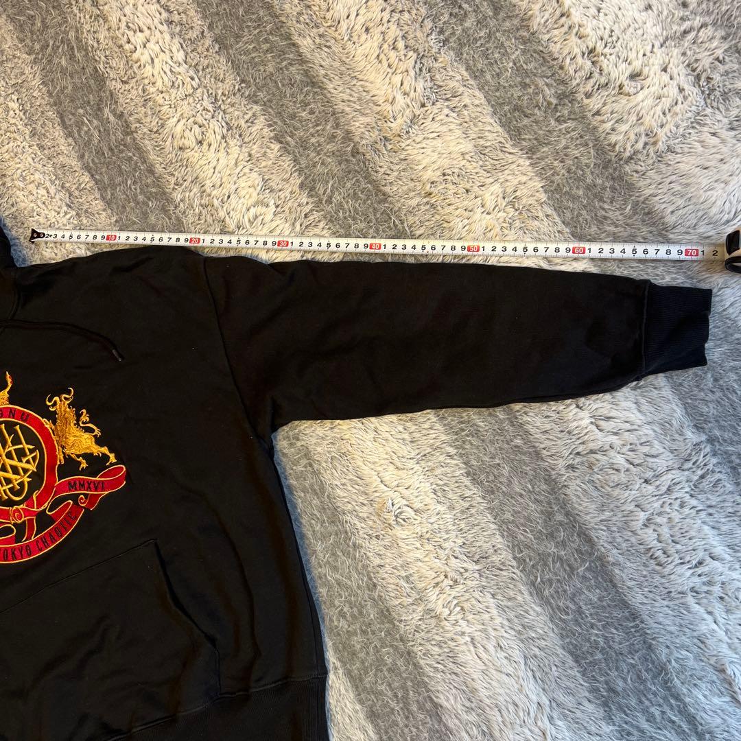 kinggnu ライブパーカー　M 黒　刺繍　キングヌー