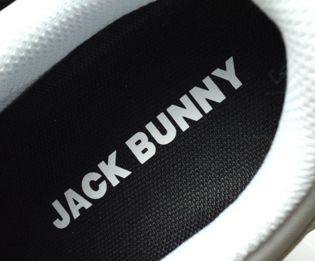 未使用 ジャックバニー エアーソール ゴルフシューズ 27 ホワイト