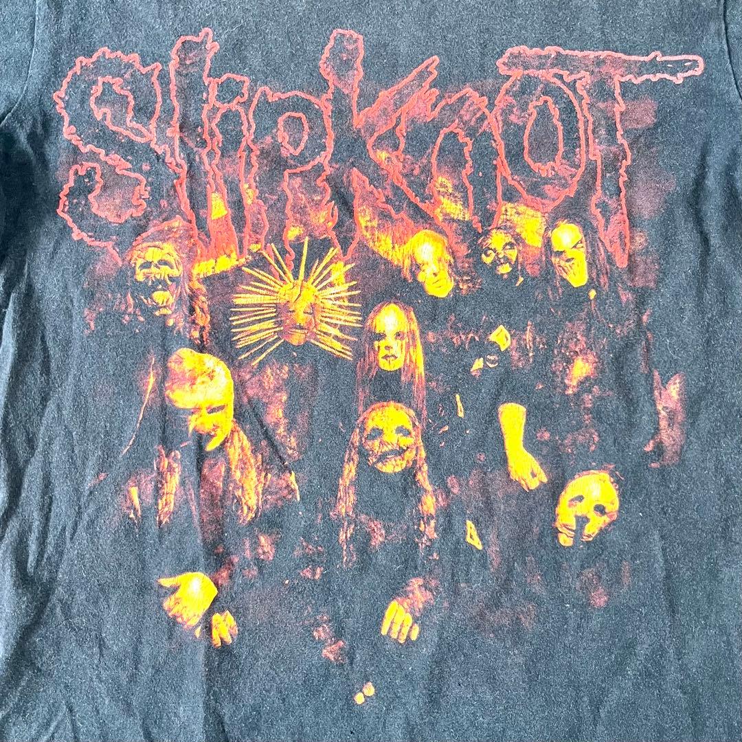 Slipknot バンドTシャツ ブラック 半袖 Tシャツ